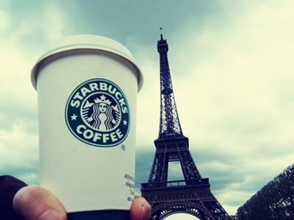 starbucks in the paris