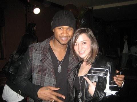 With Usher