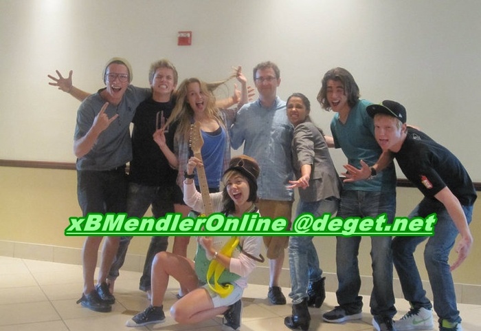 on the set 12 - On the set of Lemonade Mouth