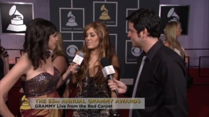 normal_010 - 0  Annual Grammy Awards 2011 - Red Carpet Interview 0