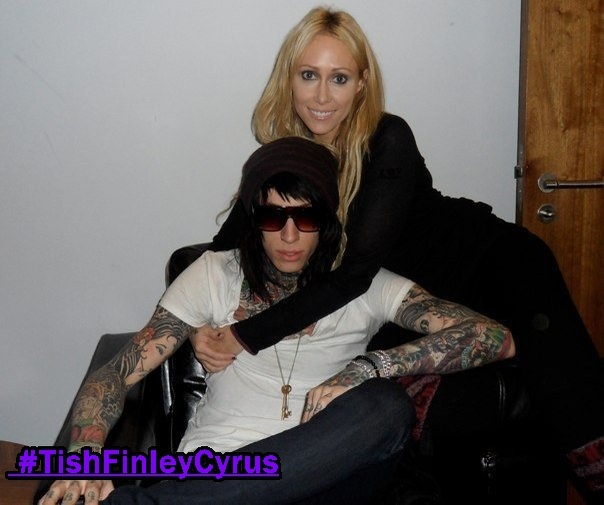 # With my Son Trace Cyrus (: