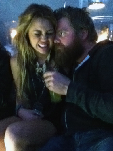 Just found this picture of me cracking up at Ryan Dunn. What a happy energy he had. RIP =[