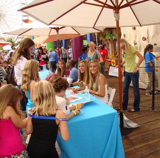 At the Mattel Children\'s Hospital Party on the Pier 2