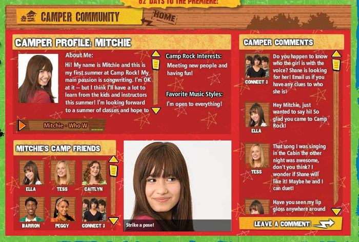 mitchie torres oage - Camp Rock Official Site Screencaps