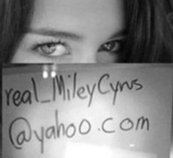 My PHOTO - The real me Miley Cyrus