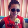 @realoliviaholt at #Disneyworld eating #ice-cream