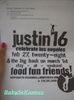 I finally received Justin's invitation