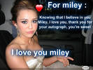 FanLoveMiley - thanks