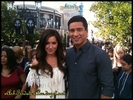 Filming Extra with Mario Lopez