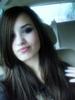 demi in the car