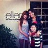 Getting out from ELLEN.xo they are my familyyy!. (;