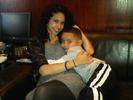 Me and my boyfriend at the studio!( kiddin' with my brother )