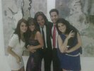 Con Annie, May, Chris y Pedro