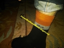 I am still wearing these socks