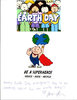 Happy EARTH DAY everyone!!!! I made a card to wish everyone a Happy Earthday! I'm picking up trash a