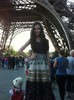 In Paris at the Eiffel Tower!