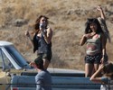 Party In The USA On Set September 12 2009