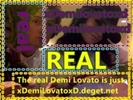 xDemiLovatoxd is real