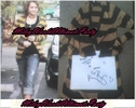 Clothes with autograph