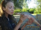 Kiss for fish