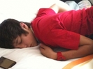 Why all the moms have to take pictures of their sons sleeping ? -.-'