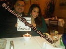 Me and felli fel at brazilian restaurant