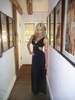 In my dress before the Oscar\'s Party!