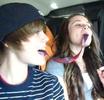 Justin-Bieber-girlfriend-Caitlin-Beadles-share-a-meal