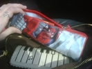 My new SpiderMan makeup bag!!!!! ((: that's what I wanted for my sixteenth!!!