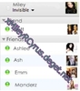 iChat list