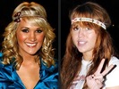 carrie_underwood, Miley Cyrus