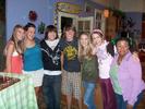 almost the whole ''hannah montana'' crew