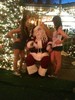 Me & Helene talking with Santa !