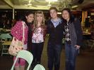 Jennette, Nathan, and our friend Cathy, after we all had dinner together