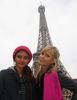 me and phoebe  Eifel tower and back