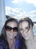 with Becca in the Bahamas.