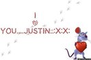 i love  __justin