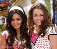 Miley Cyrus and Vanessa Hudgens