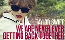 We are never getting back together is now available on VEVO!!! :)