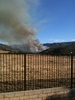 Fire in the hills behind my house