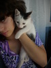 me and Bijou my kitty