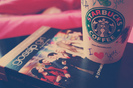 starbucks with i love you