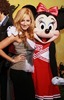 With Mickey Mouse