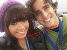 Ferris wheel at the Santa Monica Pier with Diego Boneta!