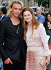 Jamie Campbell and Bonnie Wright