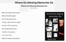 Where Do Missing Memories Go