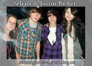 Selena Gomez and Justin Bieber