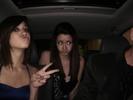 In the car at the hOLLYWOOD PARTY