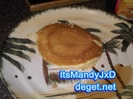 Couldn\'t decide what to eat so made pancakes at 11pm 4 nichole & I haha ! I\'ve never made them b4!