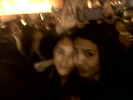 With Ashie at JustinBieber`s concert .